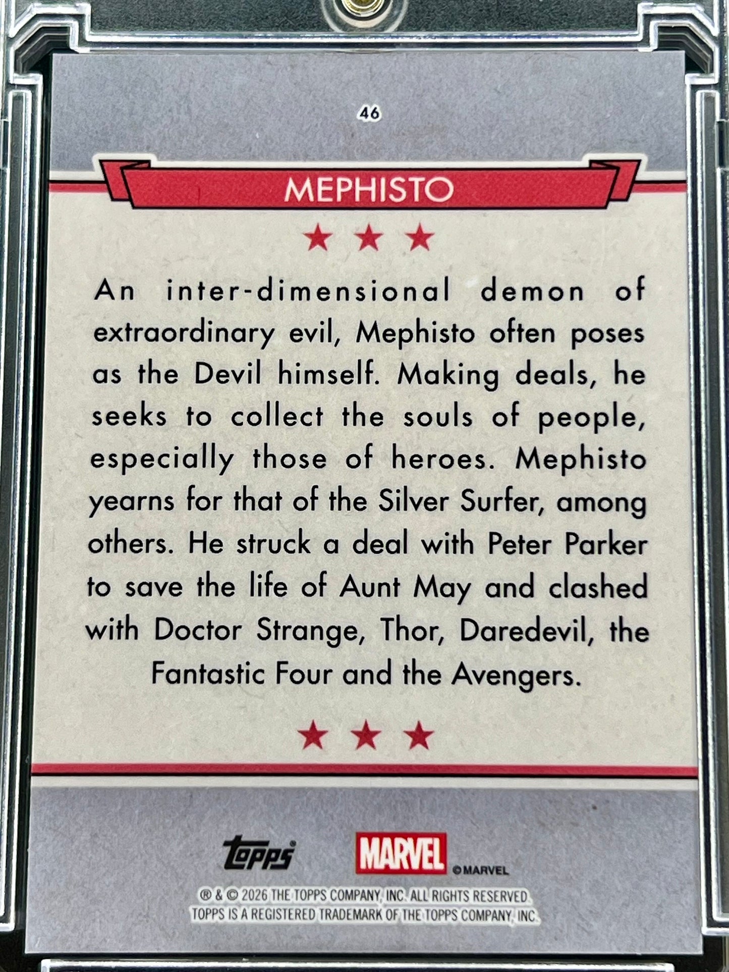 Mephisto - #29/41