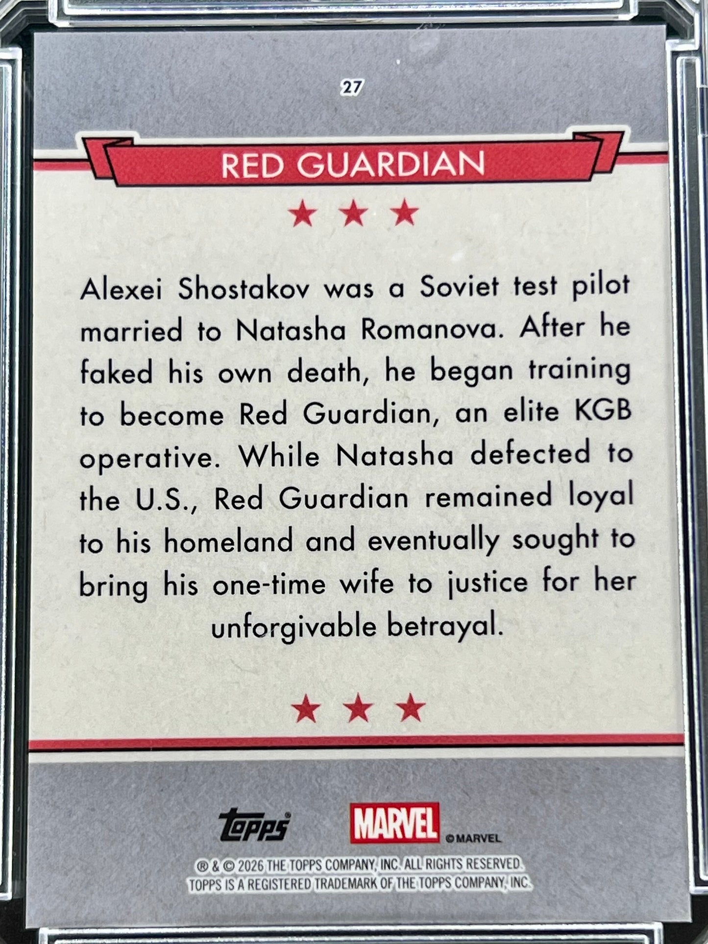 Red Guardian - #11/50