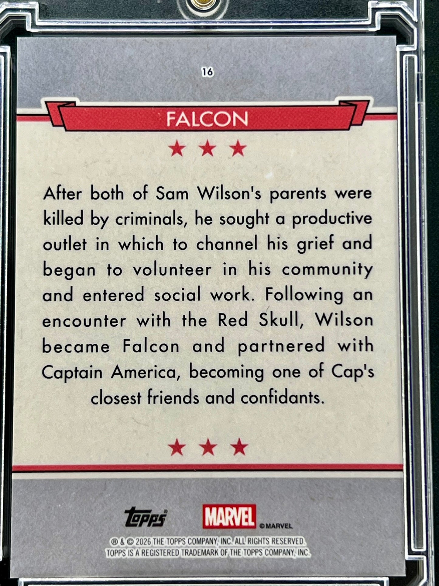 Falcon - #34/50