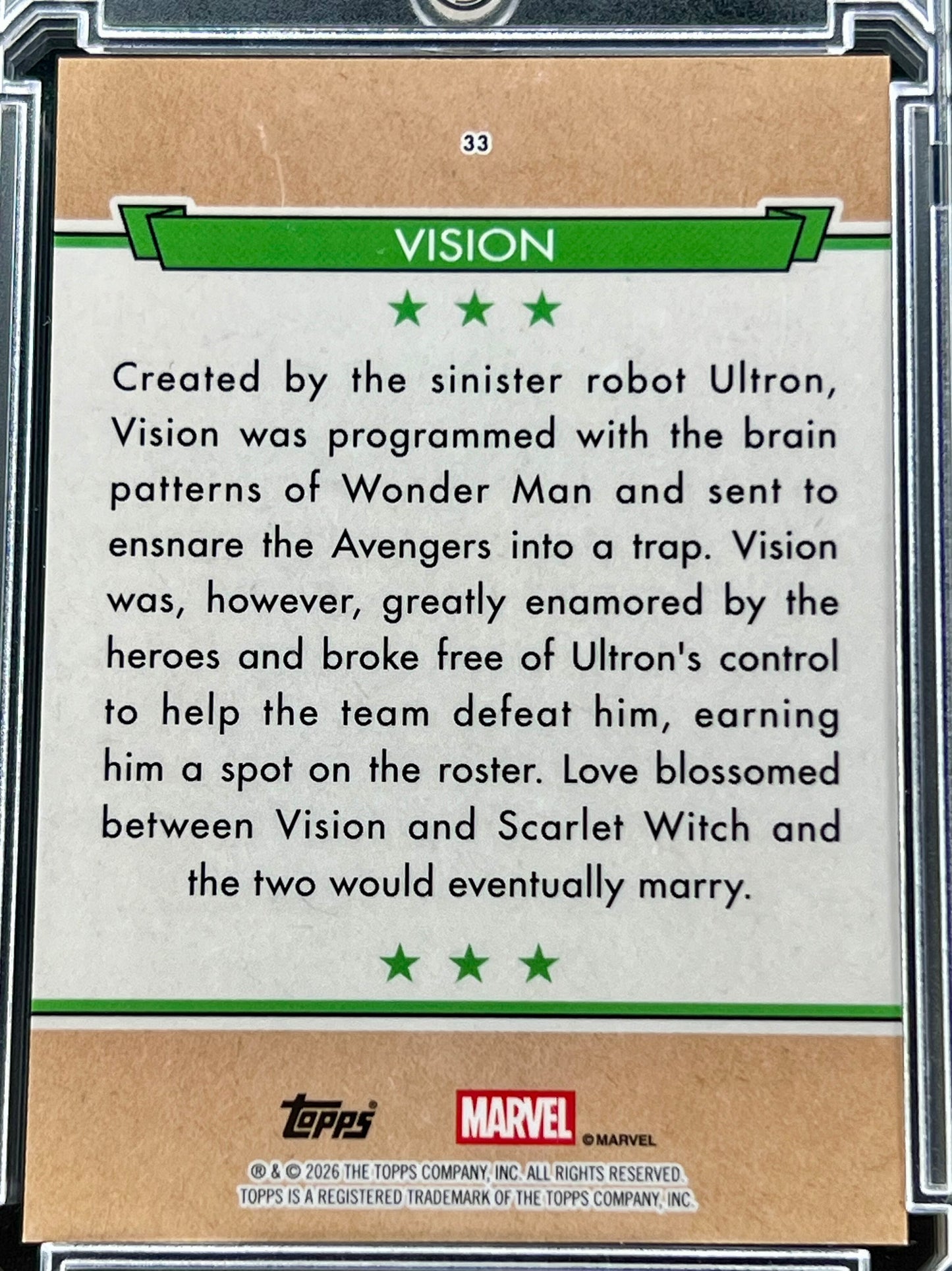 Vision - #57/33