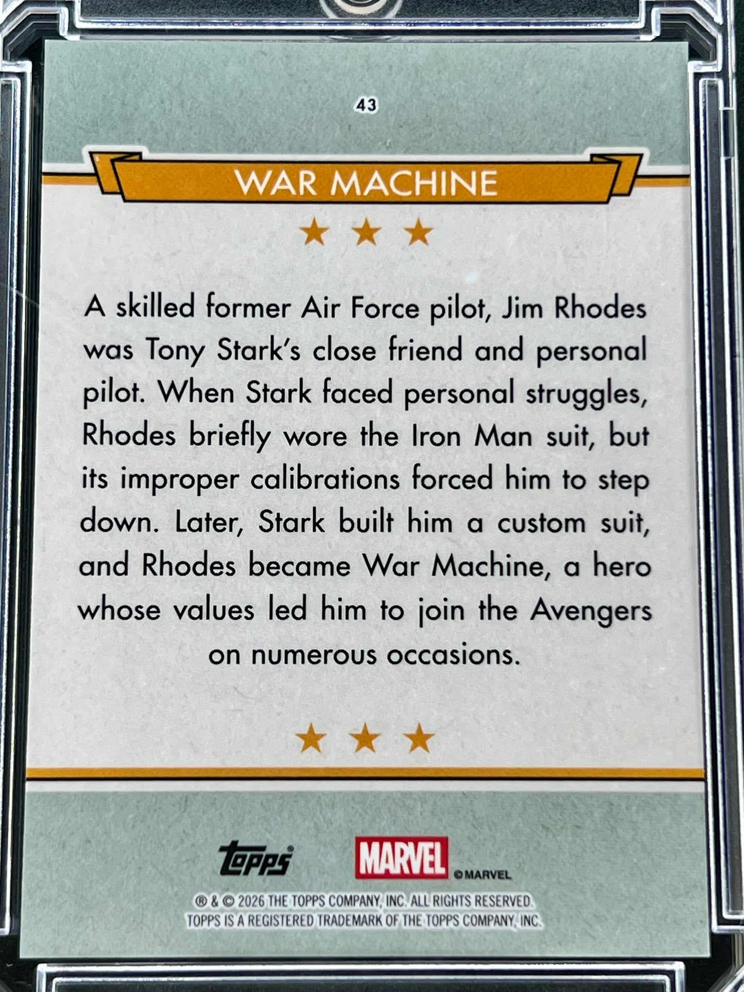 War Machine - #27/99