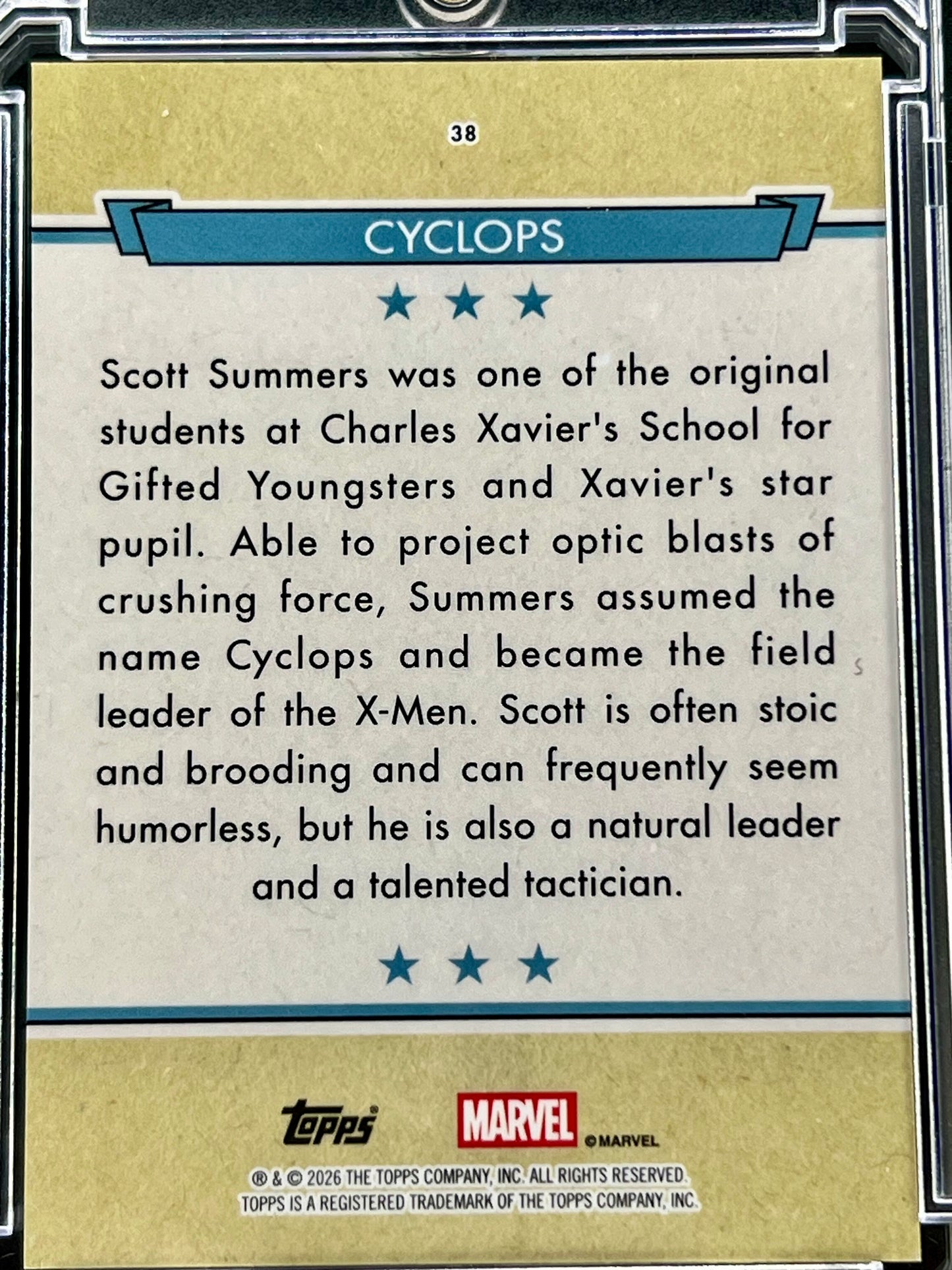 Cyclops - #22/25