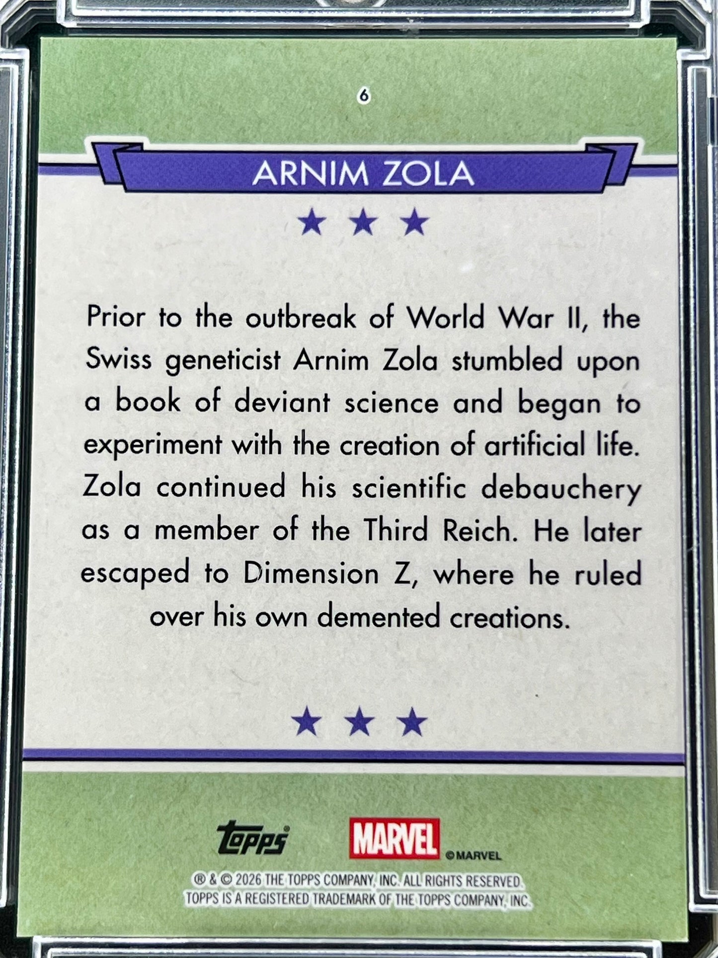 Armin Zola - #57/75