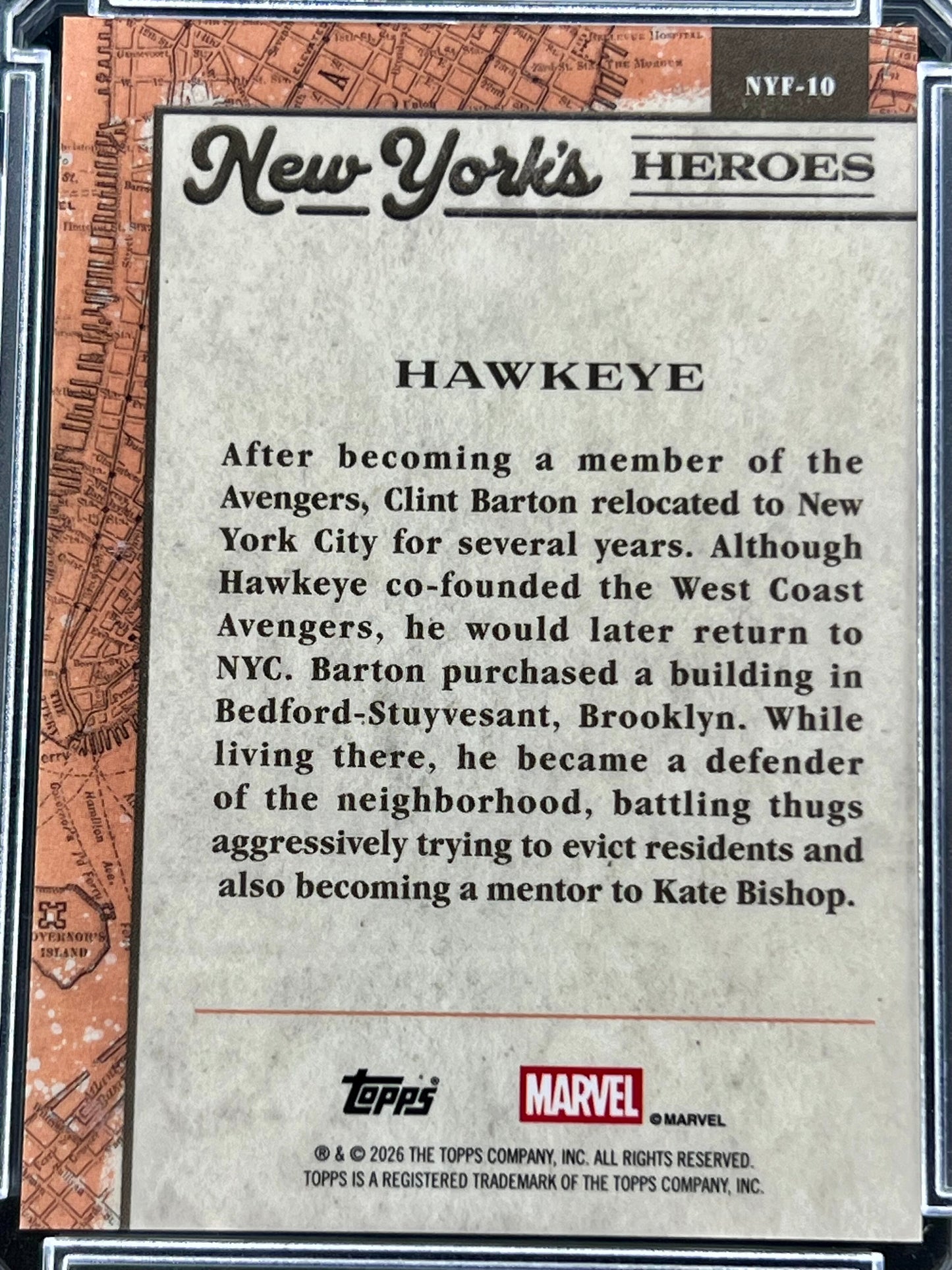 Hawkeye- New York Heroes - #14/15
