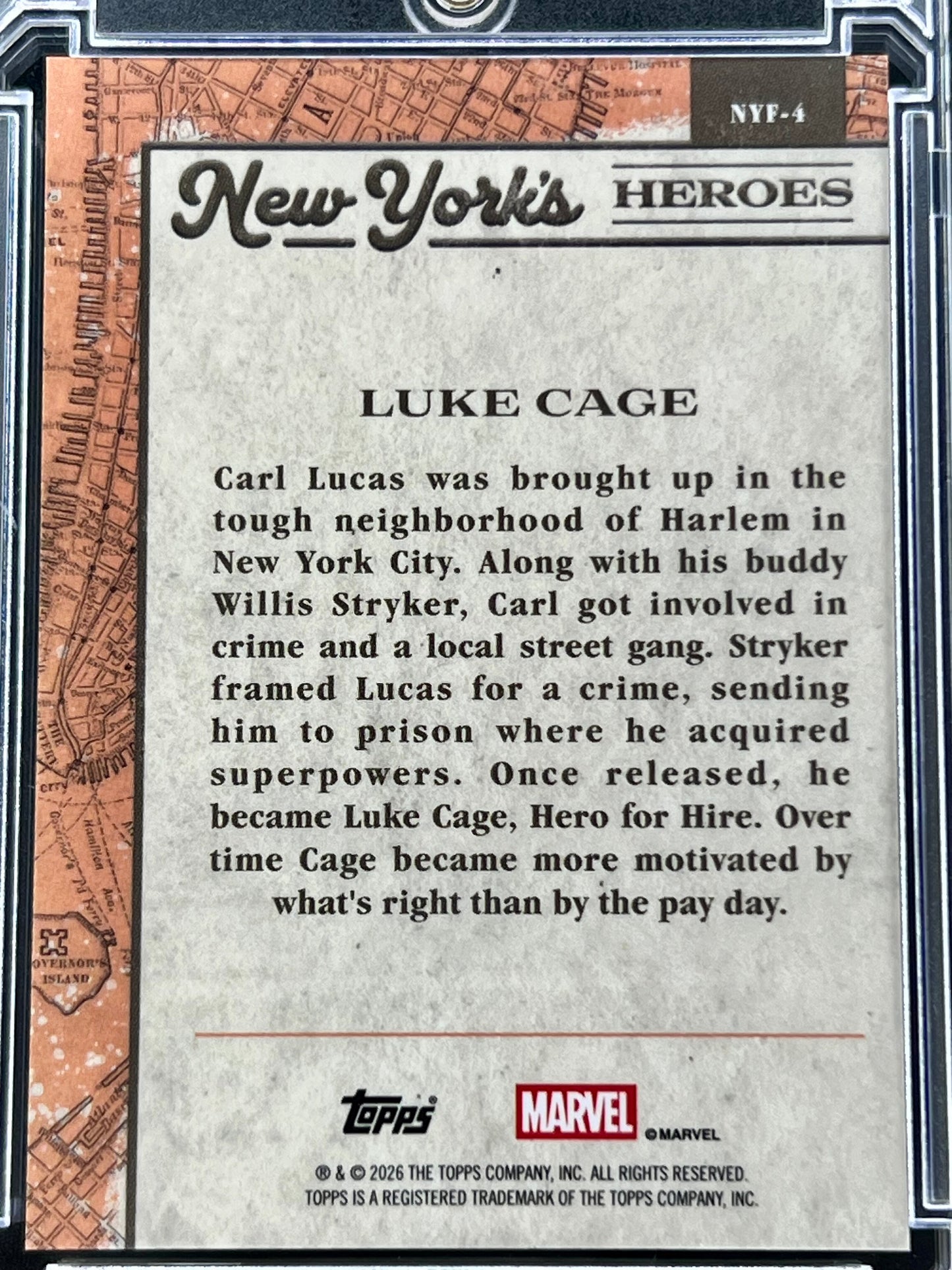 Luke Cage - New York Heroes - #11/50