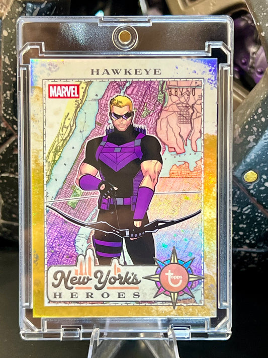 Hawkeye- New York Heroes - #38/50