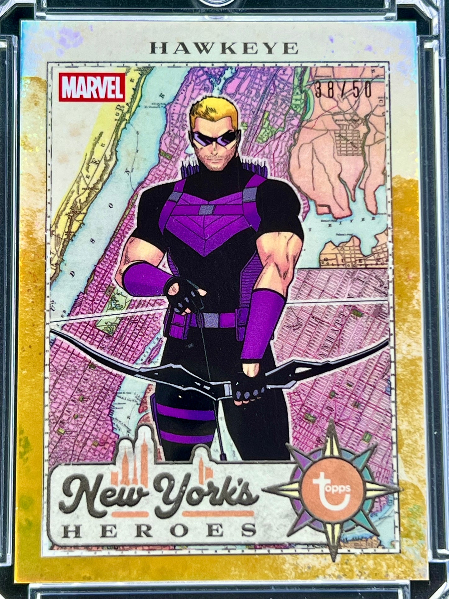 Hawkeye- New York Heroes - #38/50