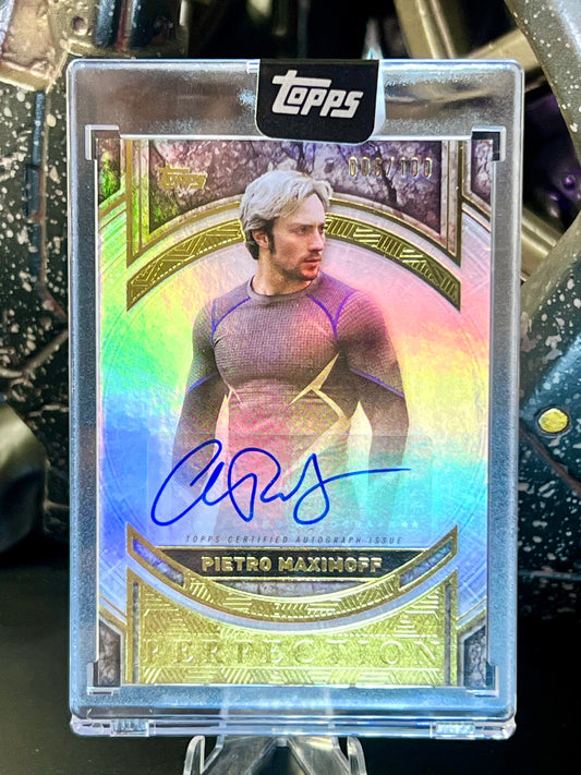 Quicksilver - Aaron Taylor Johnson Auto #067/100