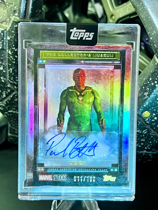 Vision - Paul Bettany Auto - #011/100
