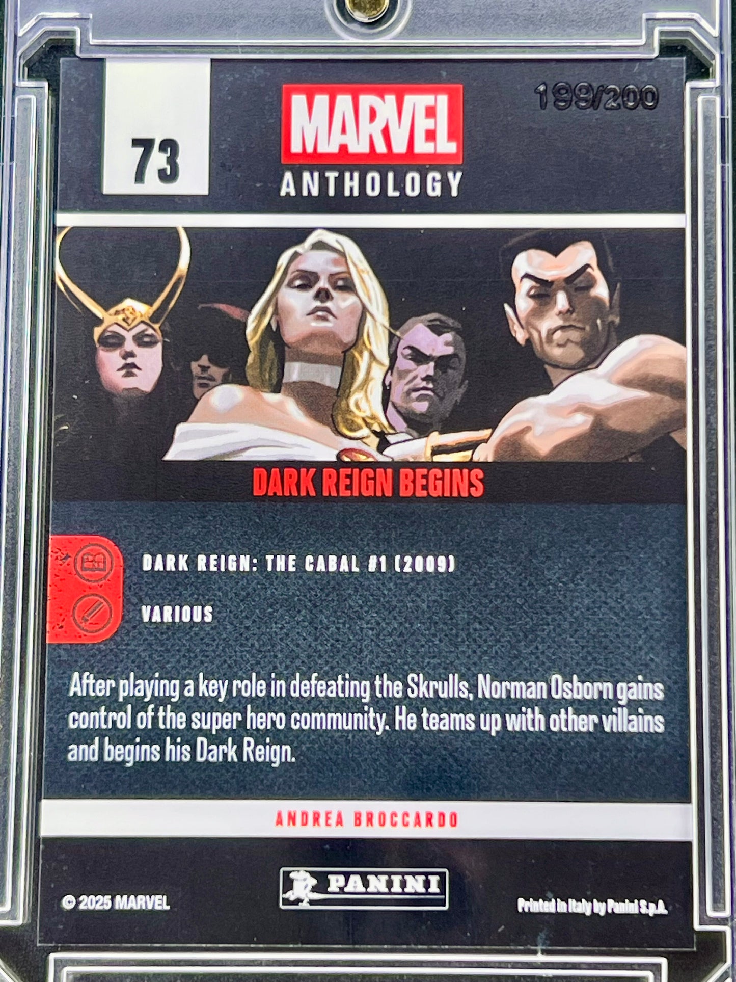Dark Reign Begins - #199/200