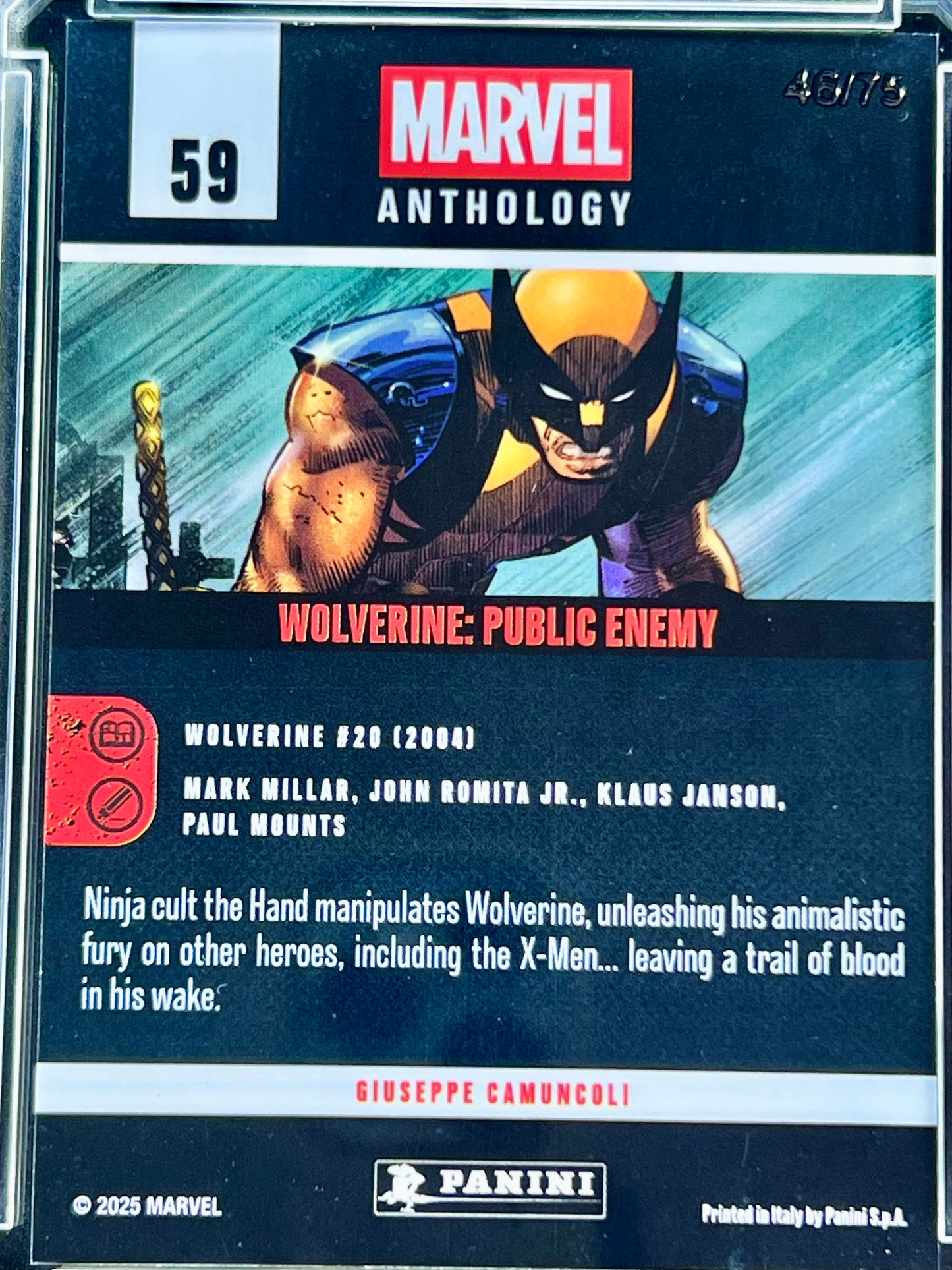 Wolverine: Public Enemy - #46/75