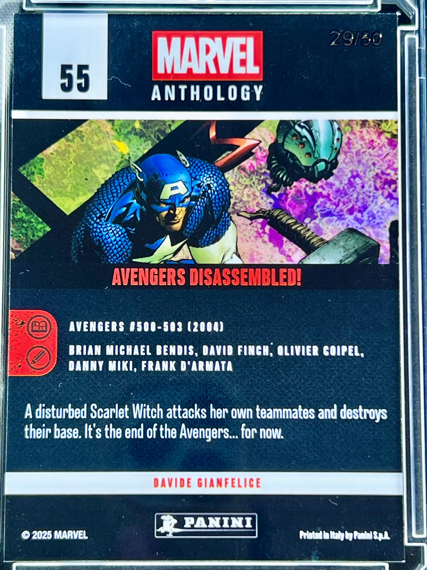 Avengers Disassembled - #29/50
