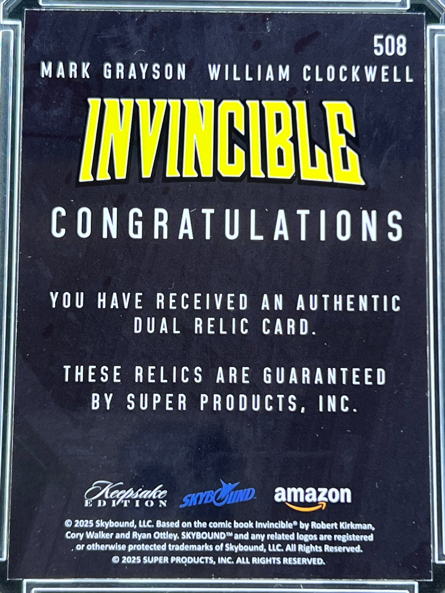 Mark Grayson / William Clockwell - #1/1
